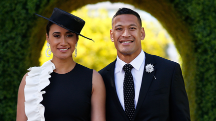 Maria and Israel Folau are reportedly expecting their first child