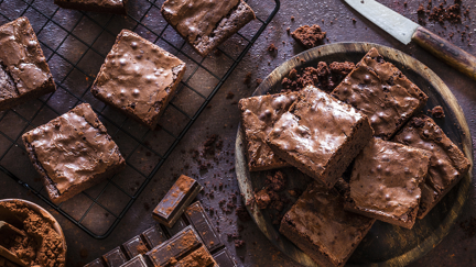 Nigella Lawson shares her recipe for Decadent Emergency Brownies that will "melt in your mouth"