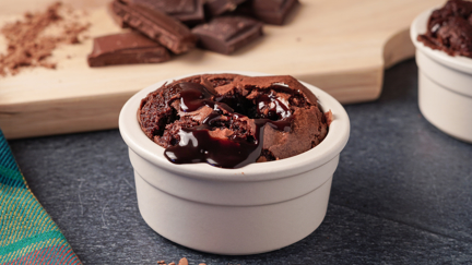 Treat yourself with this Easter egg molten cup recipe
