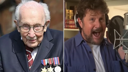 99-year-old WWII veteran releases cover of 'You'll Never Walk Alone' after walking laps of garden