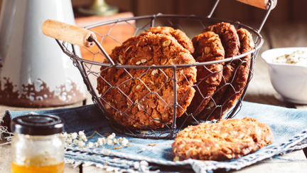 Allyson Gofton shares her chocolate Anzac biscuits recipe