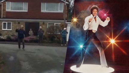 UK residents enjoy social distance dance party to Tom Jones' 'It's Not Unusual'