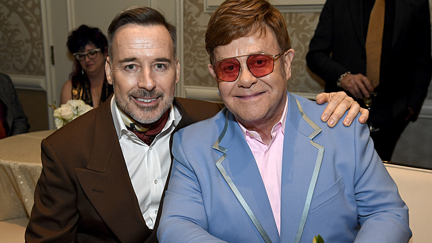 Elton John's husband shares never-before-seen family photo with their sons as babies