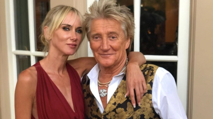 Rod Stewart's daughter gives us a peek at her dad's impressive wardrobe after reorganising it