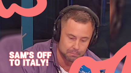 Sam says Arrivederci!