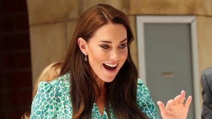 Princess Kate’s hilarious response when an adorable burping baby interrupts her