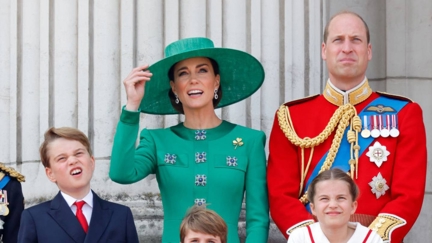 Prince William and son Prince George’s sweet moment at Trooping the Colour