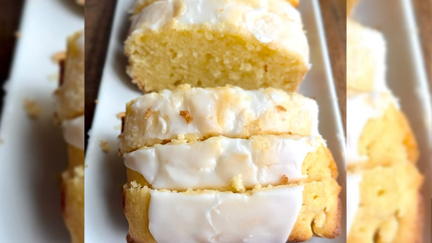 Treat yourself to a slice of Lemon Loaf bliss with this four-ingredient recipe