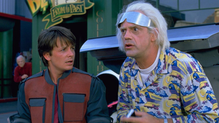 Back To The Future stars Michael J. Fox, Christopher Lloyd, Lea Thompson and Tom Wilson reunite