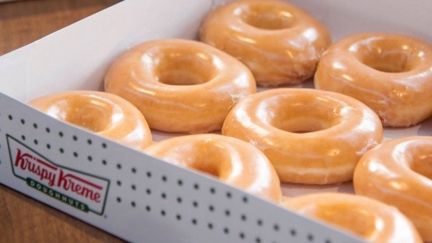 Krispy Kreme is giving away FREE donuts today!