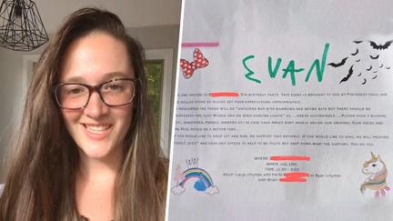This "refreshingly honest" birthday invitation has gone viral on TikTok