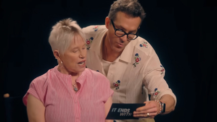 Watch Ryan Reynolds and his mum hilariously crash 'It Ends With Us' interview