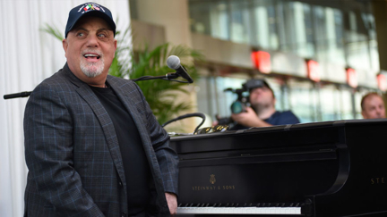 Billy Joel performs his new song 'Turn The Lights Back On' at the 2024 Grammys