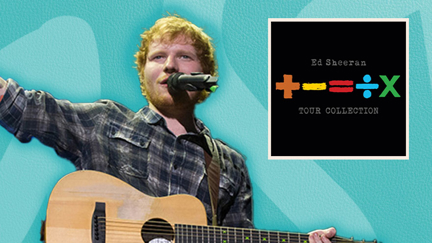 Ed Sheeran is releasing a live collection to celebrate Mathematics tour