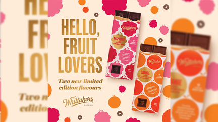 Whittaker's is releasing two brand new 'fruitful' flavours