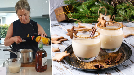 Toni Street's delicious boozy eggnog recipe