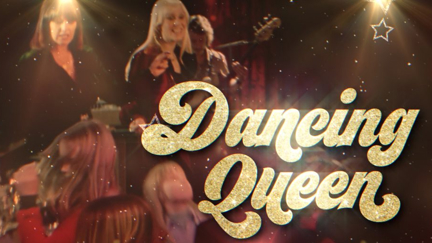 ABBA has released a new disco-themed lyric music video for their 1976 hit song 'Dancing Queen'
