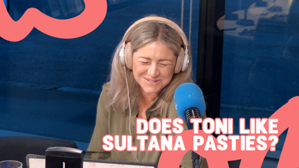 Toni tries Sultana Pasties for the first time