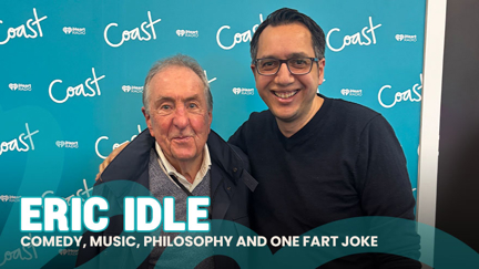 Watch: JT chats with Eric Idle ahead of his three NZ shows this week