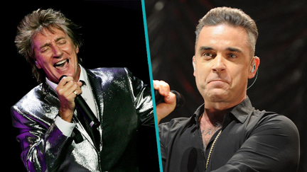 Robbie Williams wants longevity like Sir Rod Stewart