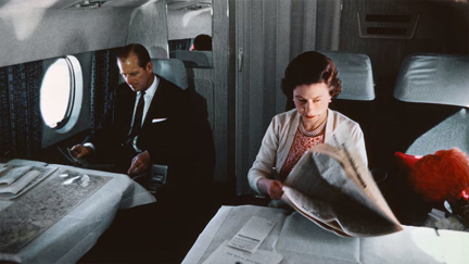 Martinis, mints and maps: Queen Elizabeth's flight essentials revealed