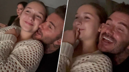 David Beckham shares sweet candid video of him with wife Victoria and daughter Harper at Elton John concert