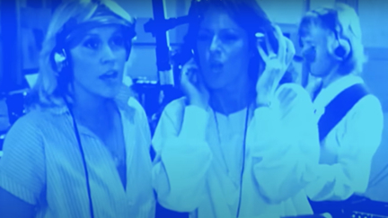 ABBA has released a colourful new lyric music video for their hit 'Gimme! Gimme! Gimme! (A Man After Midnight)'