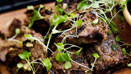 Quick and easy air fryer lamb chops recipe