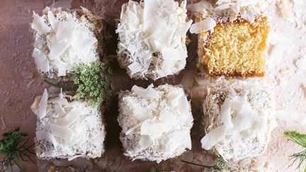 Spiced pear and semolina cake, plus more delicious recipes from The Plain Cake Appreciation Society