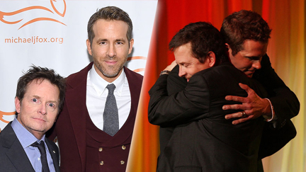 "He falls a lot because he's unafraid to fly": Ryan Reynolds' tribute to Michael J. Fox