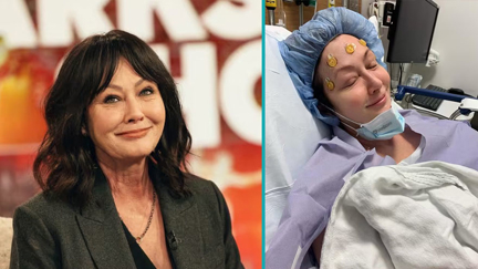 Shannen Doherty shares an emotional update to fans about her battle with breast cancer