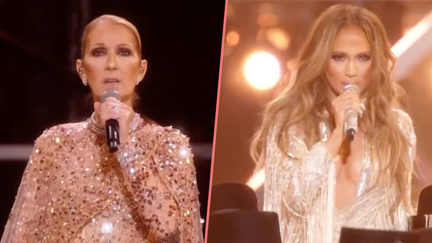 Watch Céline Dion & Jennifer Lopez's incredible performances at fashion show