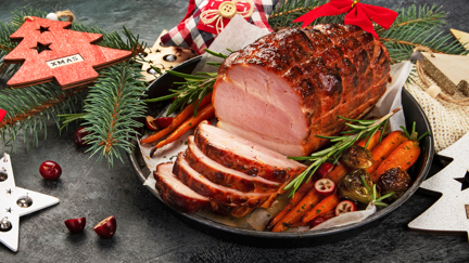 This succulent Fully Festive Cranberry Ham recipe is the perfect Christmas centrepiece