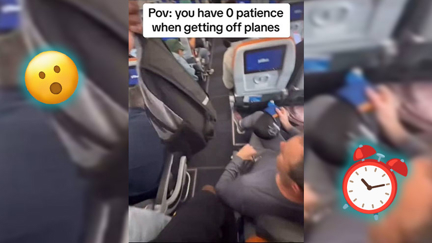 Who disembarks first? Passenger’s mad dash sparks airplane etiquette debate