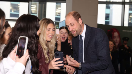 Prince William goes viral after giving student royal pardon for being late to class