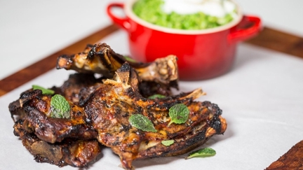 Simple Greek lamb chops recipe