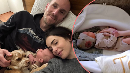 Lily Collins shares sweet photos of newborn daughter Tove