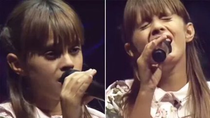 Andrea Bocelli performs poignant live rendition of 'Somewhere Over The Rainbow' with his 10-year-old daughter
