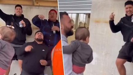 Auckland tradies’ version of The Wheels on the Bus goes viral: ‘The best uncles’