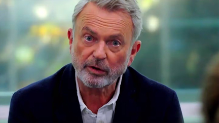 Watch as Sir Sam Neill tears up after question from young journalism student