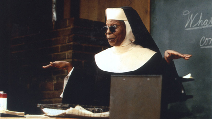 Whoopi Goldberg emotional after reuniting with Sister Act 2 choir for performance