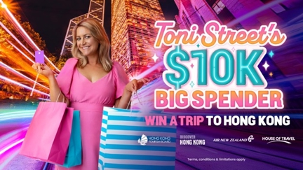Tori is off to Hong Kong this November