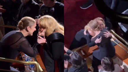 Watch Adele burst into tears over surprise guest at Vegas residency show