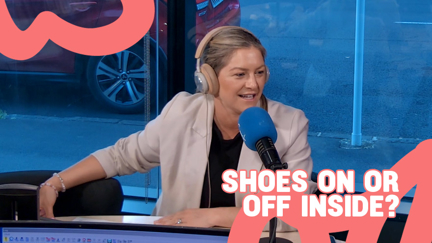 Shoes on or off: What way is right?