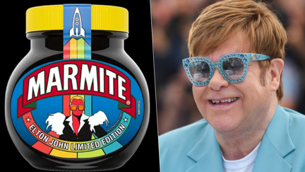 Elton John releases Rocketman Marmite to raise funds for charity