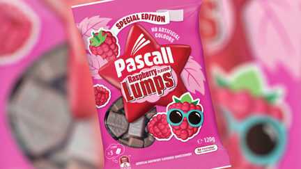 Pascall announces Raspberry flavoured lumps - for a limited time only