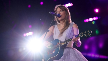 Taylor Swift's record-breaking Eras Tour concert film is out on Disney+ today