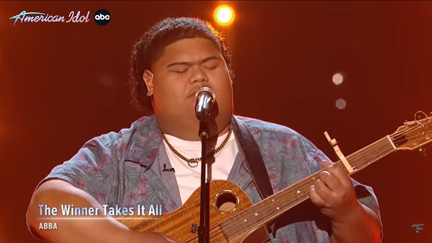 Iam Tongi earns standing ovation with ABBA cover on American Idol