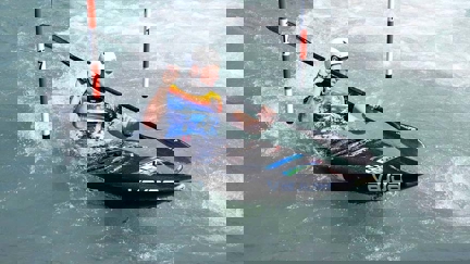 Finn Butcher wins gold in kayak cross