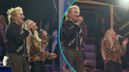 Watch: Rod Stewart's 'Forever Young' duet with daughter Ruby